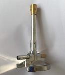 Bunsen Burner with Gas Control and Flame Stabilizer