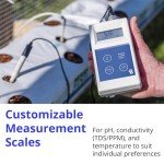 Bluelab METCOMPLUS Combo Meter for pH, Temp, Conductivity