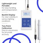 Bluelab METCOMPLUS Combo Meter for pH, Temp, Conductivity