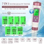 7-in-1 Digital pH and TDS Meter