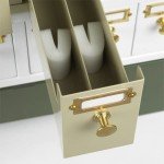 Stackable Slide Storage Cabinet with 6 Drawers