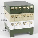 Stackable Slide Storage Cabinet with 6 Drawers