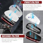 Black Chemical Respirator Mask with 6001 Filters