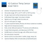 YoLink Smart Outdoor Temperature Data Logger with Alerts