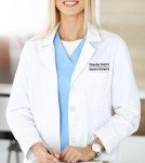 Custom Embroidered Women's Lab Coat - 38 Inch