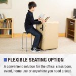 Norwood Stacking Stools for Kids and Adults, 5-pack