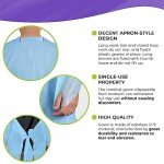 X-Large Blue Disposable Isolation Gowns - Pack of 25
