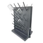 Sidawhope Wall-Mount Lab Drying Rack with Pegs