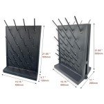 Sidawhope Wall-Mount Lab Drying Rack with Pegs