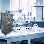Sidawhope Wall-Mount Lab Drying Rack with Pegs