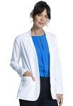 Cherokee Women's 28" Button Up Lab Coat, White