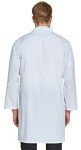 Unisex Long Sleeve Professional Lab Coat, White