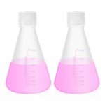Labvida 1000ml Plastic Erlenmeyer Flask Set