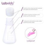 Labvida 1000ml Plastic Erlenmeyer Flask Set