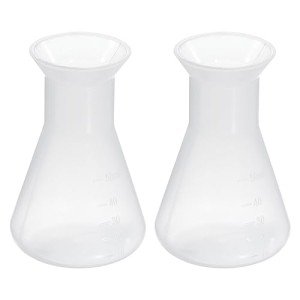 50ml Plastic Erlenmeyer Flask - 2 Pack