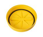 Eagle 30 Gallon Yellow Plastic Lab Drum