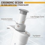 Adjustable 1-10ml Micropipette with Autoclavable Tip