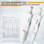 Adjustable 1-10ml Micropipette with Autoclavable Tip