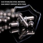 Stainless Steel Magnetic Stir Bars for Self Mixing