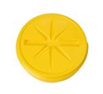 Eagle 30 Gallon Yellow Plastic Lab Drum
