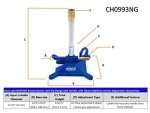 EISCO Natural Gas Bunsen Burner with Stabilizer