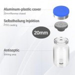 Sterile Empty Vials with Injection Port - 10 Pack