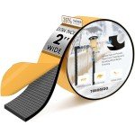 Foam Pipe Insulation Tape - 2in x 15ft, Black
