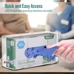 Wall-Mounted Acrylic Glove and Mask Holder