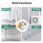 Foam Pipe Insulation Tape - 2in x 15ft, Black