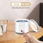 Wagrepl Portable Ultrasonic Cleaner for Jewelry & Dentures