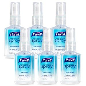 Purell Advanced Unscented Hand Sanitizer Spray - 6 Pack