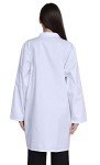 Women’s Full Sleeve Cotton Lab Coat - White