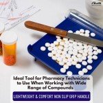 Wood-Handled Lab Spatula with Stainless Blade