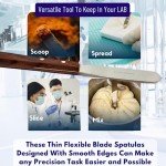 Wood-Handled Lab Spatula with Stainless Blade