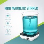 LIchen Mini Magnetic Stirrer with 1500RPM Stirring Bar