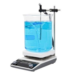 LACHOI 6.7" Magnetic Stirrer Hot Plate - LCD Display