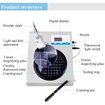 YUCHENGTECH Microbial Bacterial Colony Counter 220V