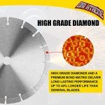 8-Inch Diamond Saw Blade Set for Concrete Cutting