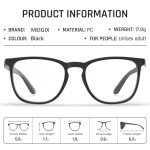 Clear Anti-Fog Safety Glasses - 2 Pack