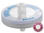 Omicron™ PVDF Chromatography Syringe Filters, 25mm