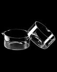 QWORK 500ml Borosilicate Crystallizing Dishes - 2 Pack