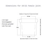 100mL 3 Neck Round Bottom Boiling Flask