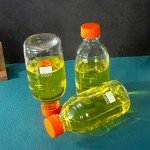 1000ml Borosilicate Glass Media Storage Bottles - 3 Pack