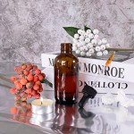24 Pack of 4oz Amber Glass Bottles with Droppers