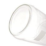 2000ml Graduated Round Lab Bottle with Red Cap