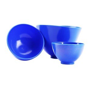 MrHugoo Flexible Alginate Mixing Bowls - Deep Blue