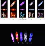 Rare Nobel Gas Sealed Tube Collection (5 Pack)