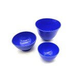 MrHugoo Flexible Alginate Mixing Bowls - Deep Blue