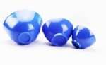 MrHugoo Flexible Alginate Mixing Bowls - Deep Blue