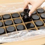 Amber Glass Packer Bottle 200 ML - 24 Pack